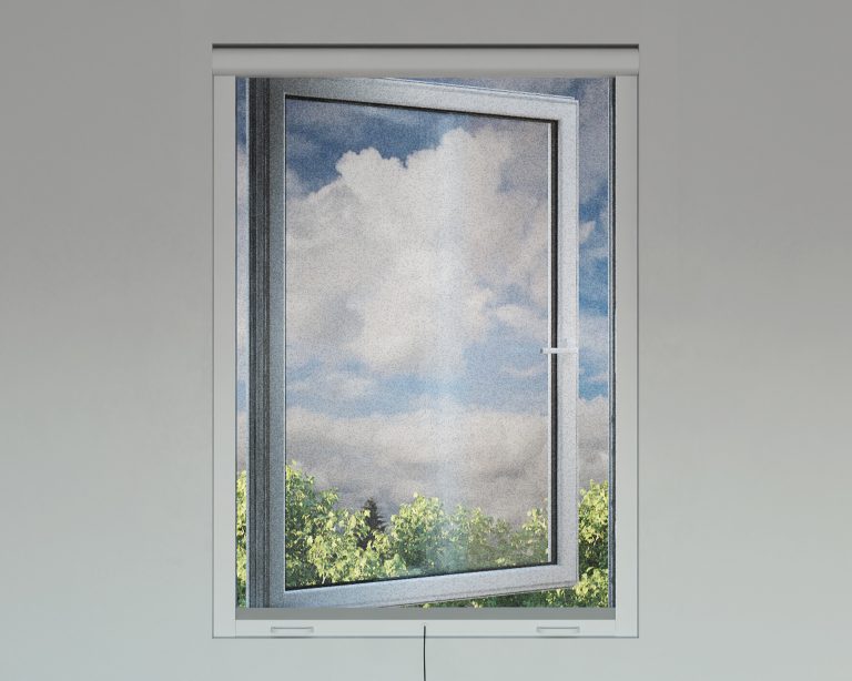 Window Retractable Pulldown Flyscreen